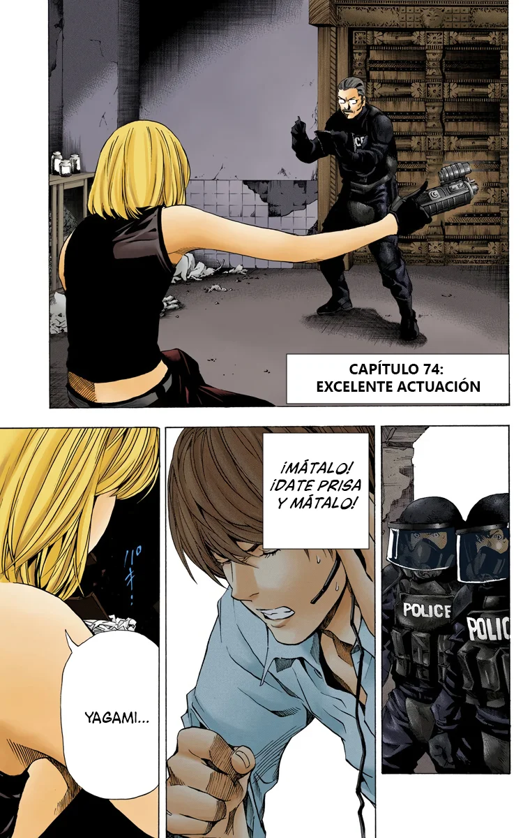Read Death Note Full Color ES Manga Online