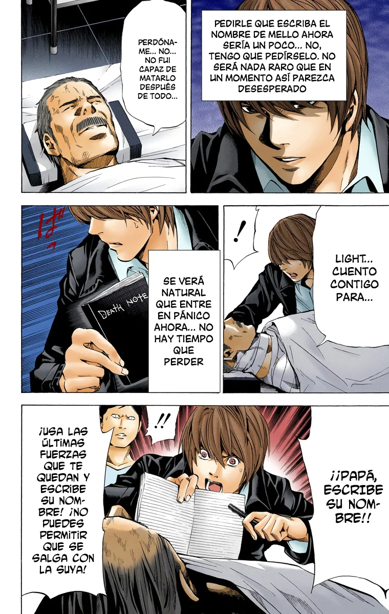 Read Death Note Full Color ES Manga Online