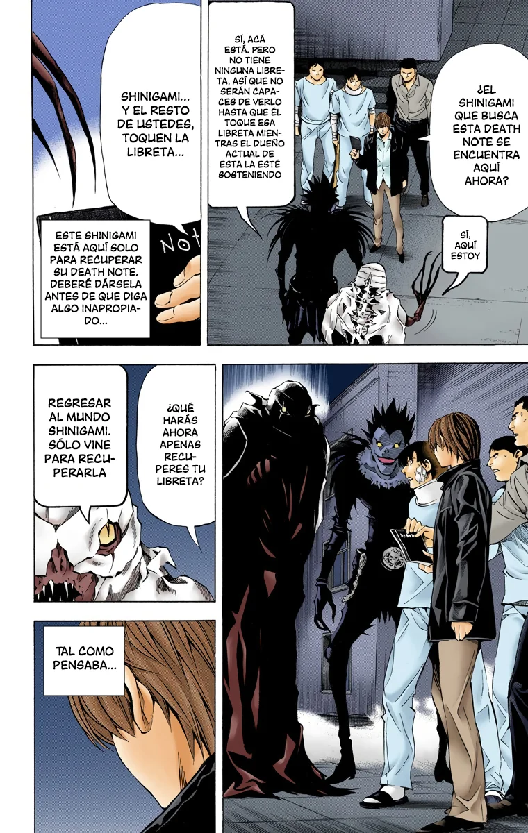 Read Death Note Full Color ES Manga Online