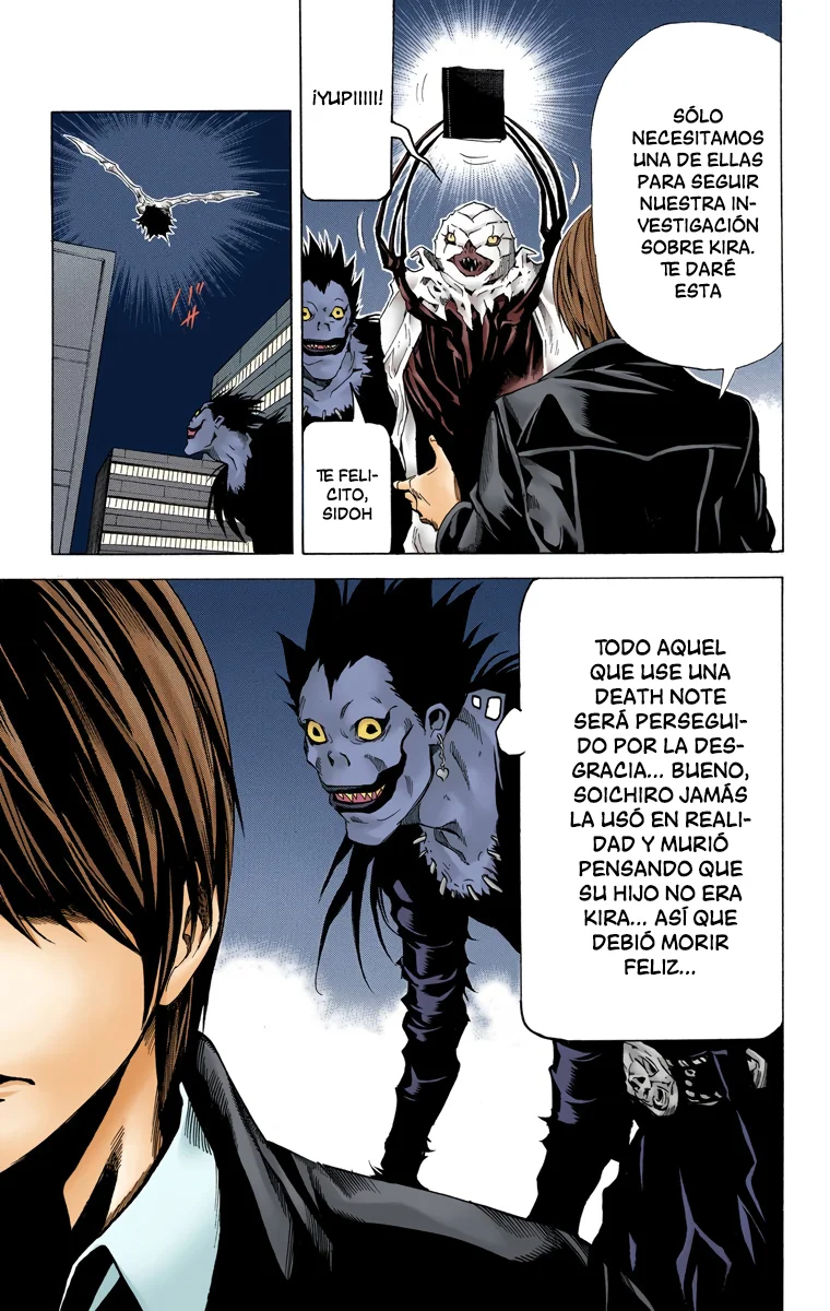 Read Death Note Full Color ES Manga Online