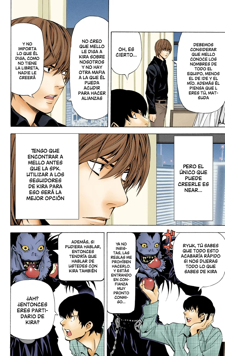 Read Death Note Full Color ES Manga Online