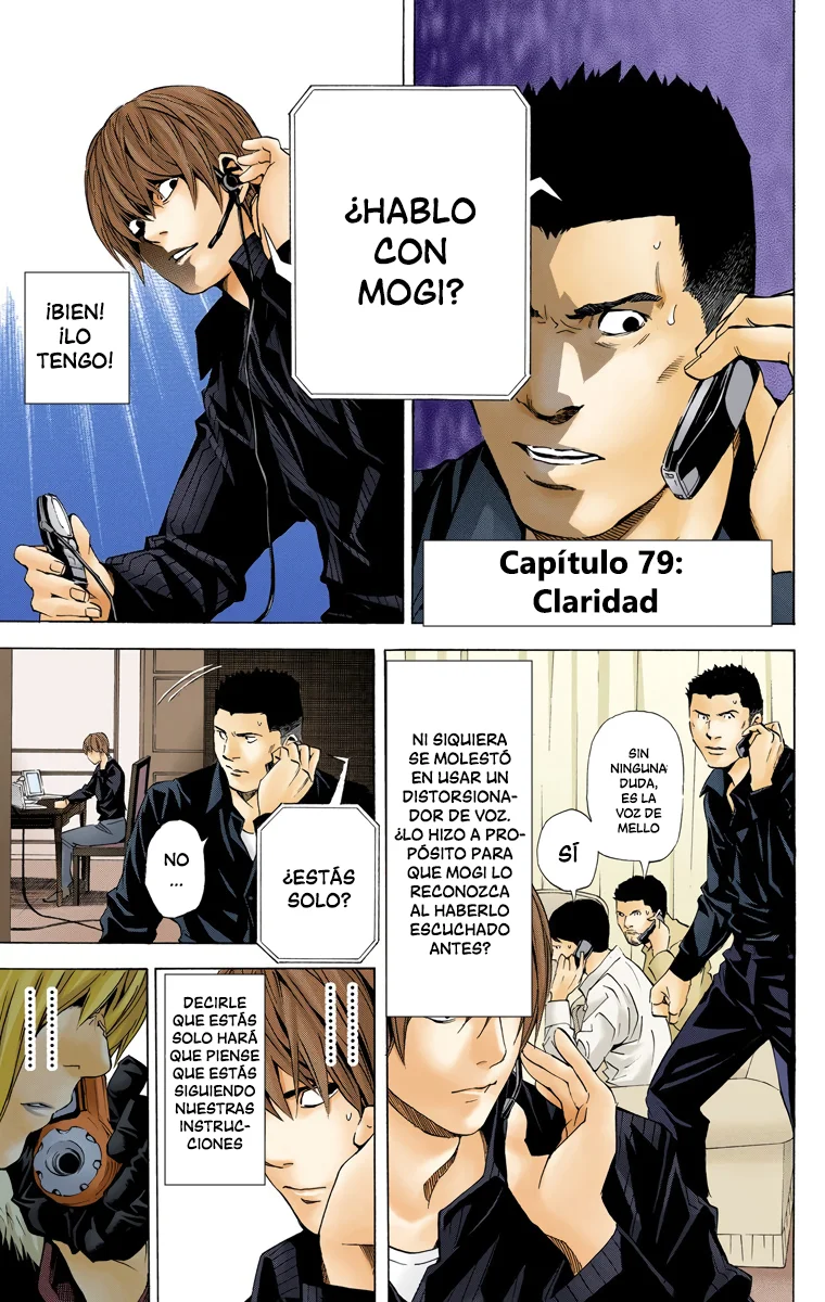 Read Death Note Full Color ES Manga Online