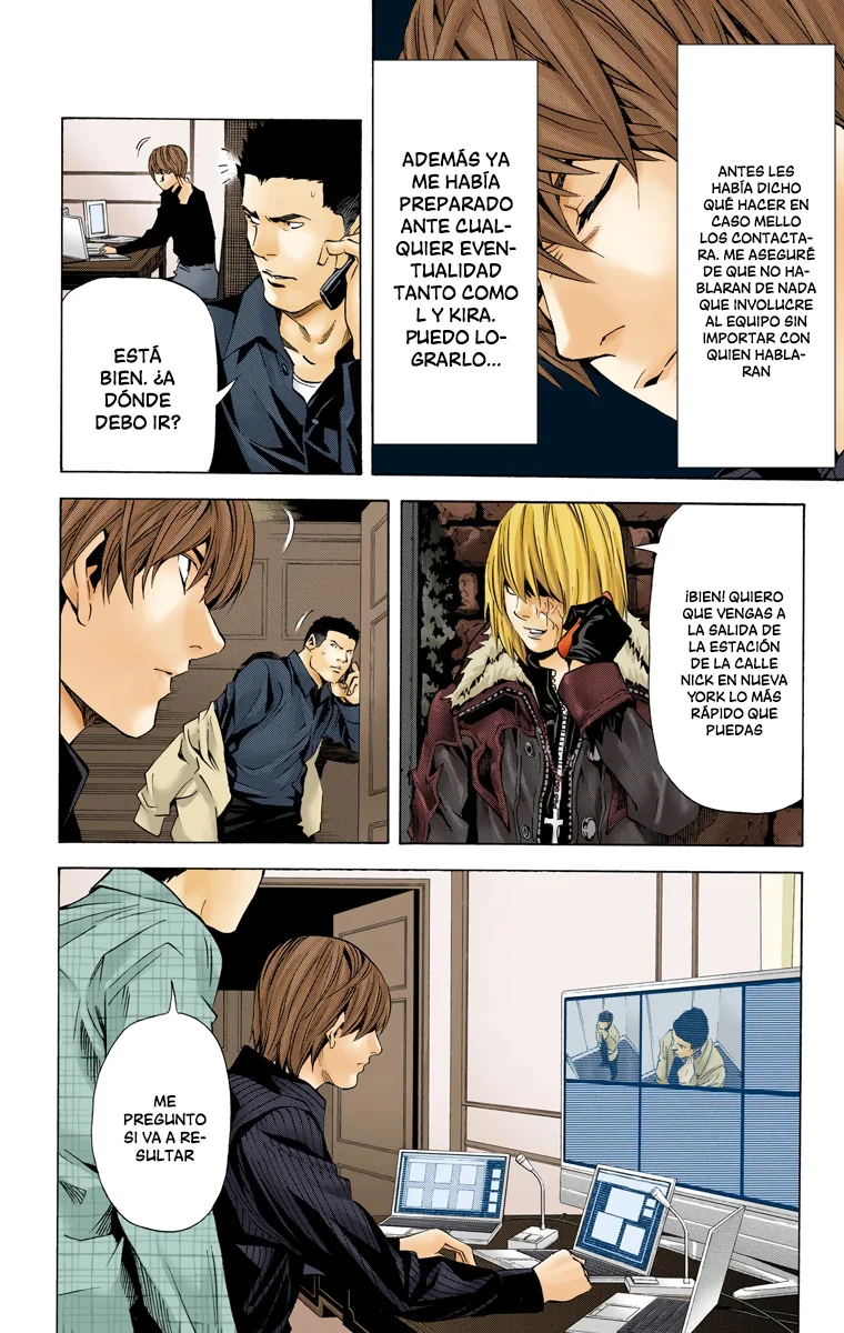 Read Death Note Full Color ES Manga Online