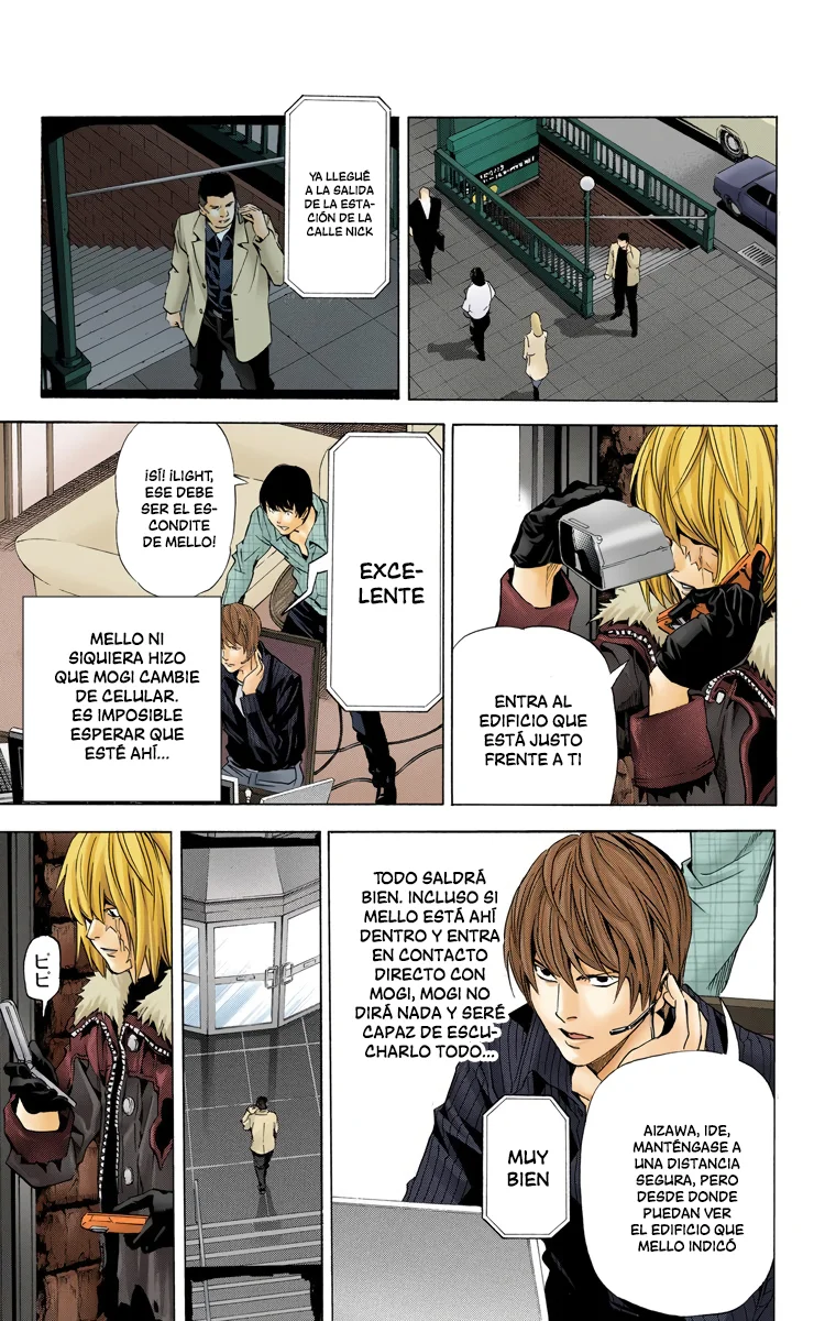 Read Death Note Full Color ES Manga Online
