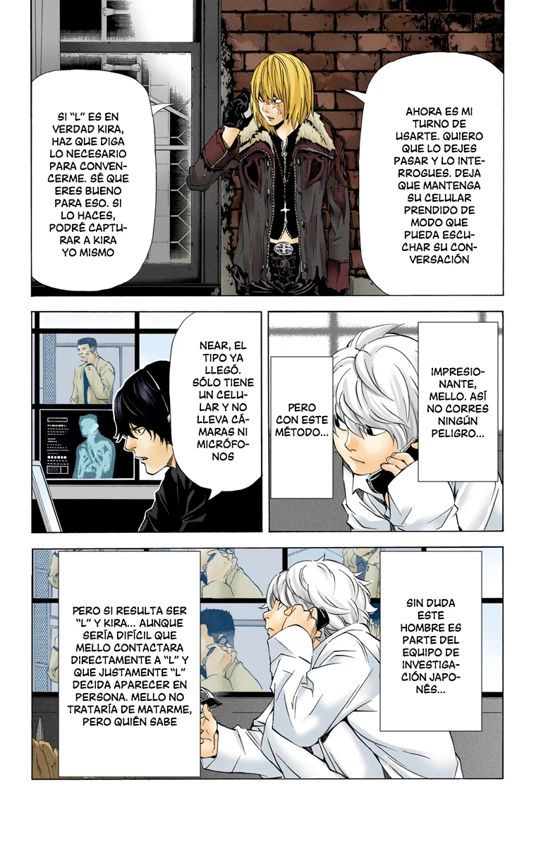 Read Death Note Full Color ES Manga Online
