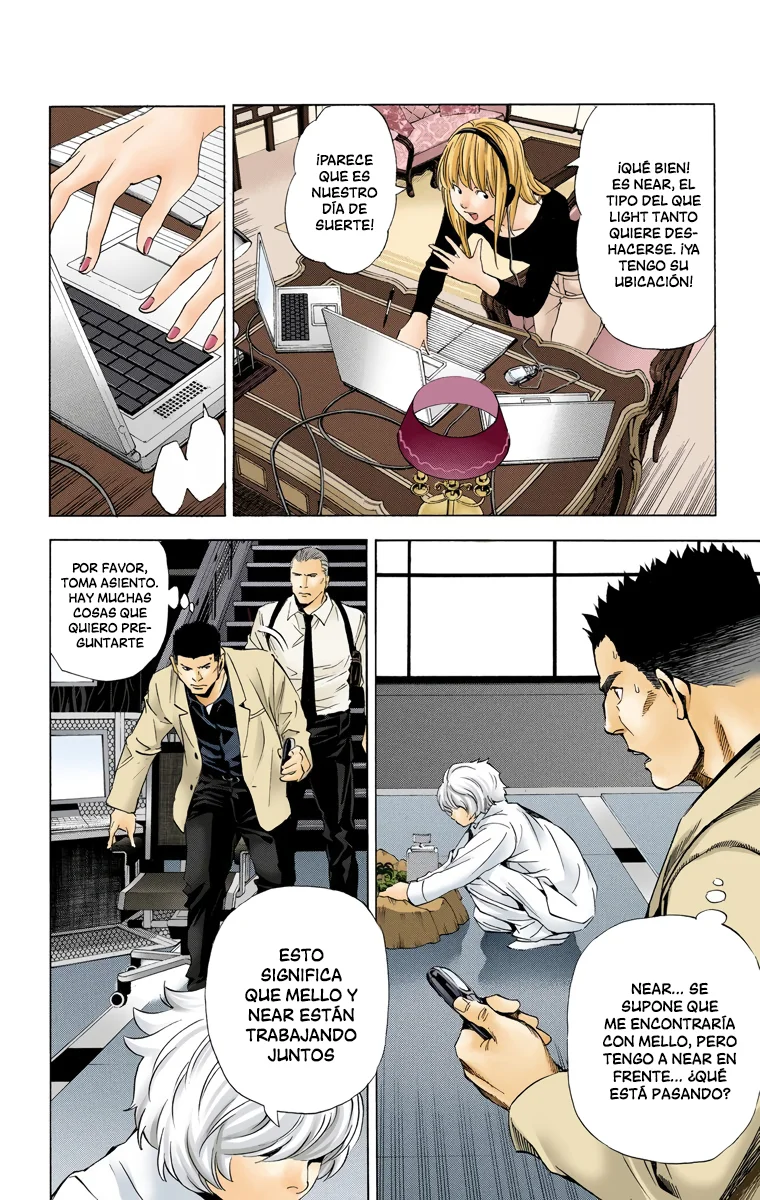 Read Death Note Full Color ES Manga Online