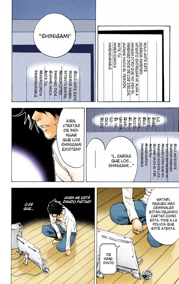 Read Death Note Full Color ES Manga Online