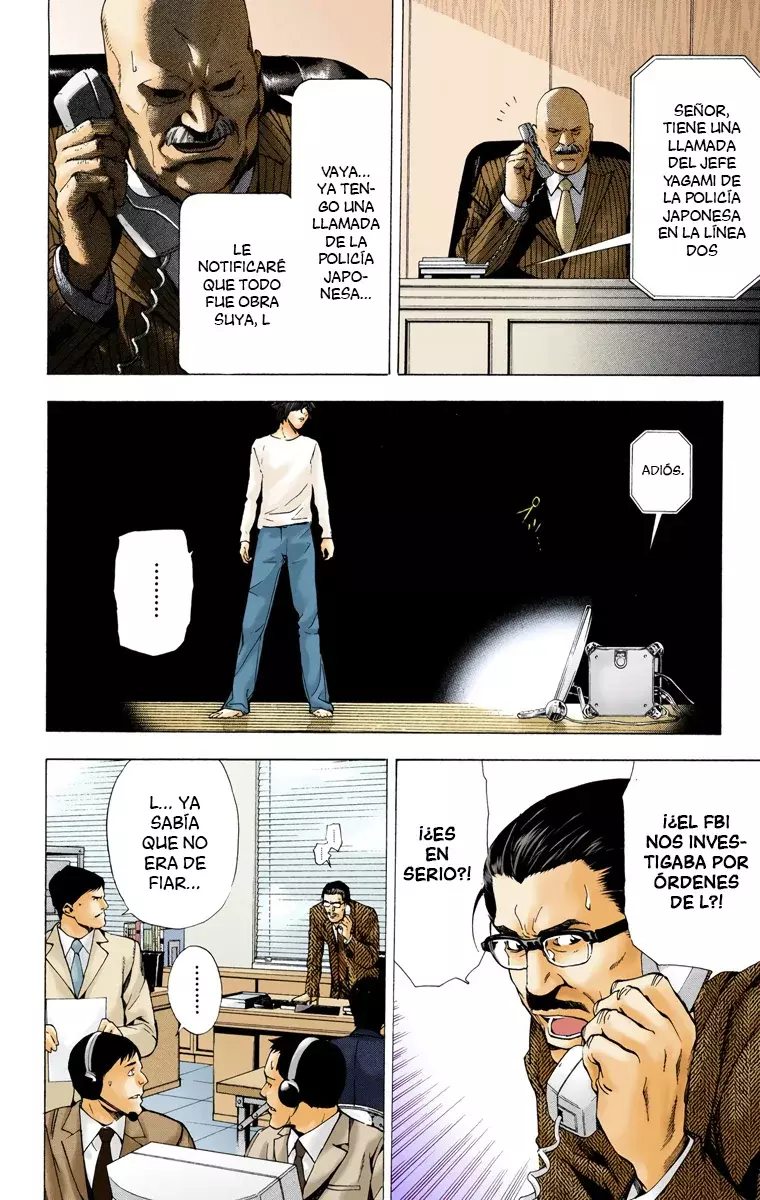 Read Death Note Full Color ES Manga Online