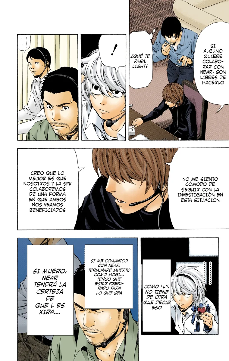 Read Death Note Full Color ES Manga Online