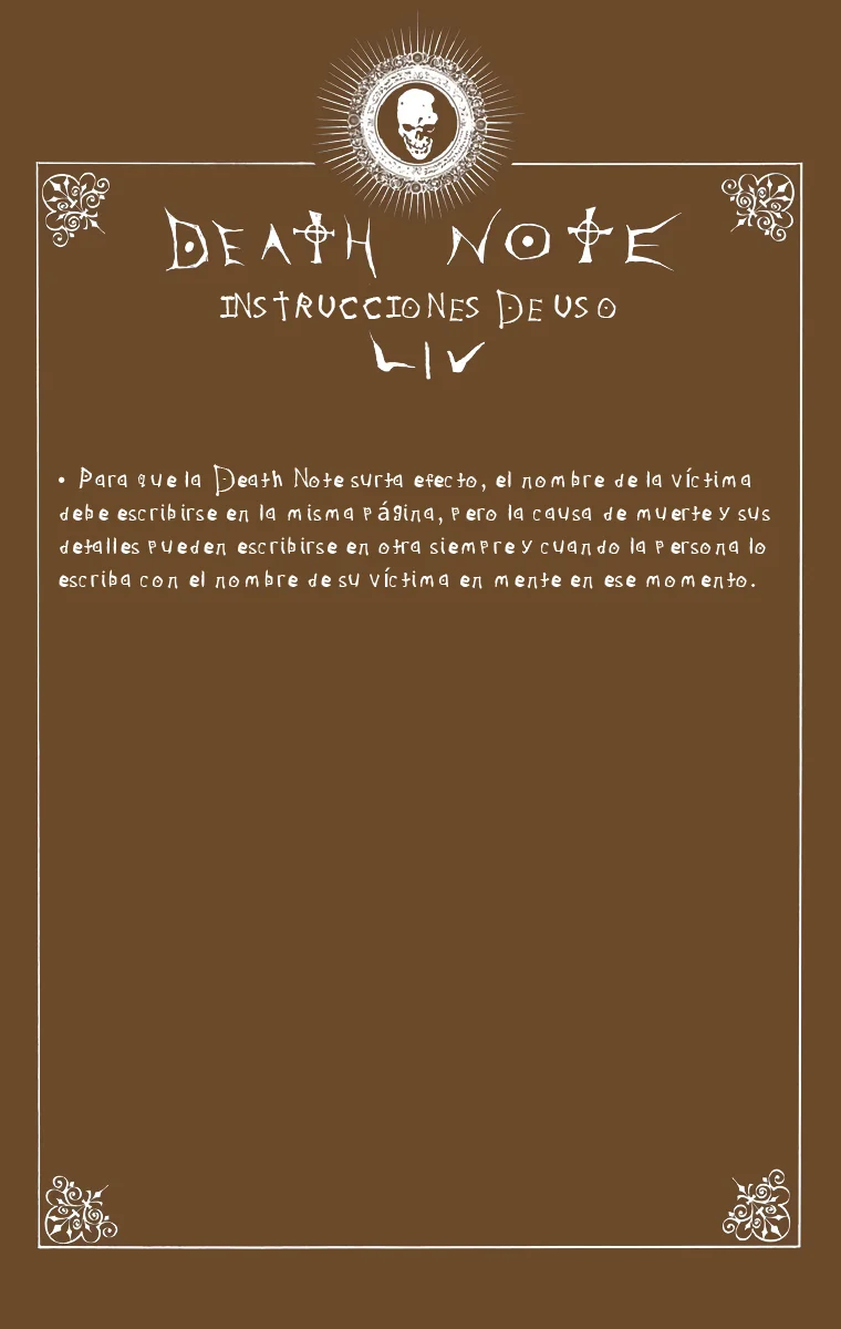 Read Death Note Full Color ES Manga Online