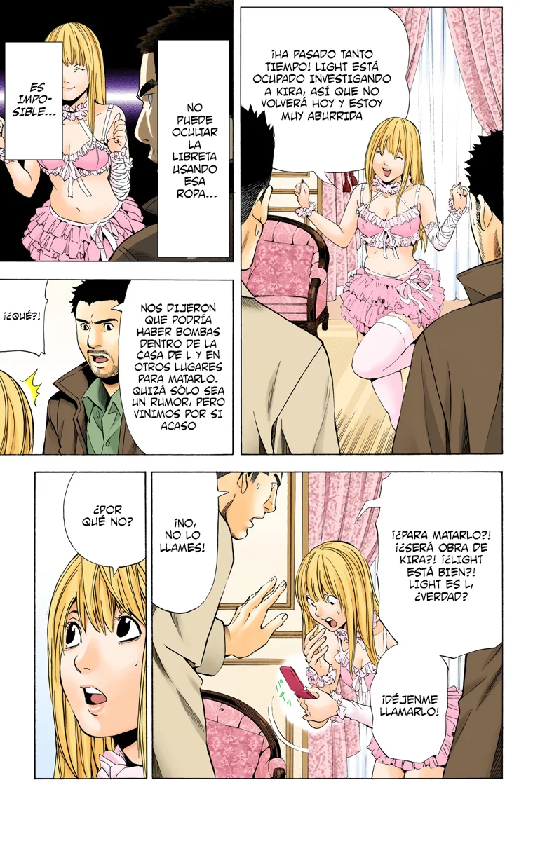 Read Death Note Full Color ES Manga Online
