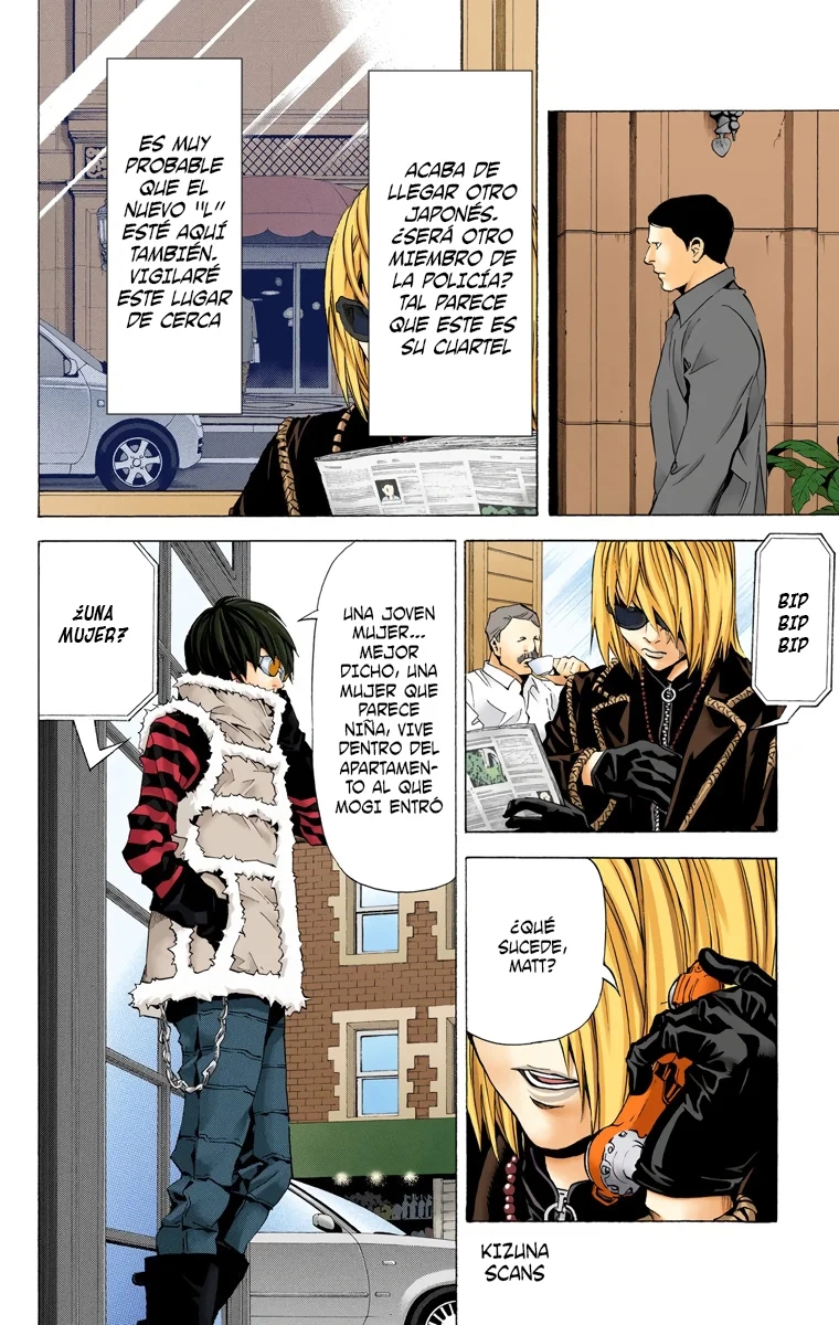 Read Death Note Full Color ES Manga Online
