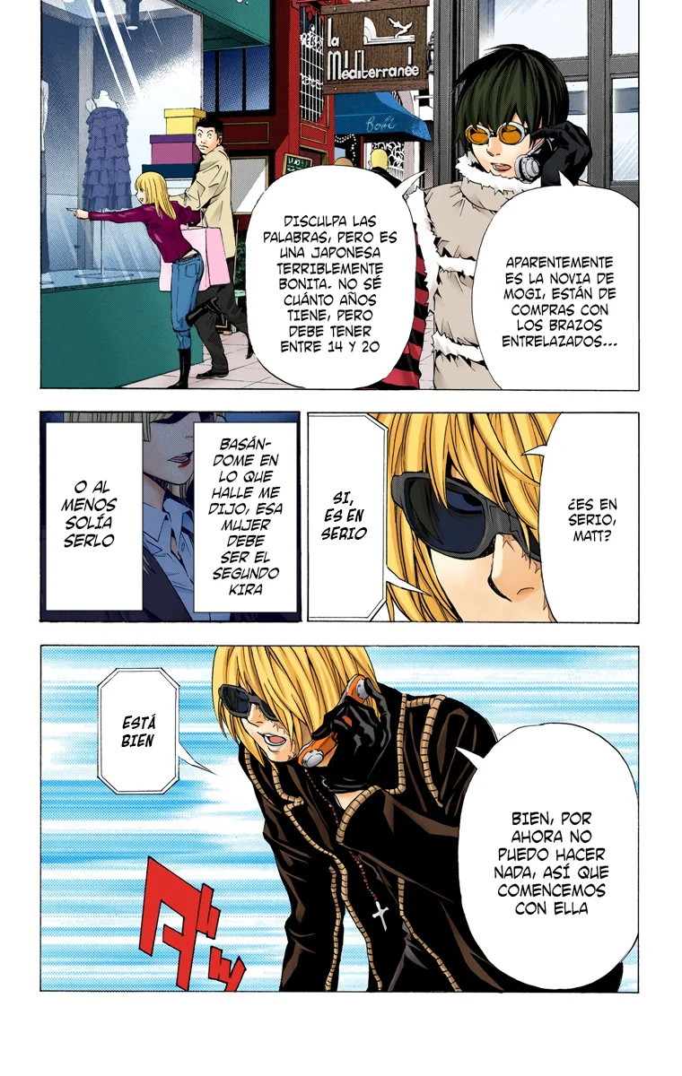 Read Death Note Full Color ES Manga Online
