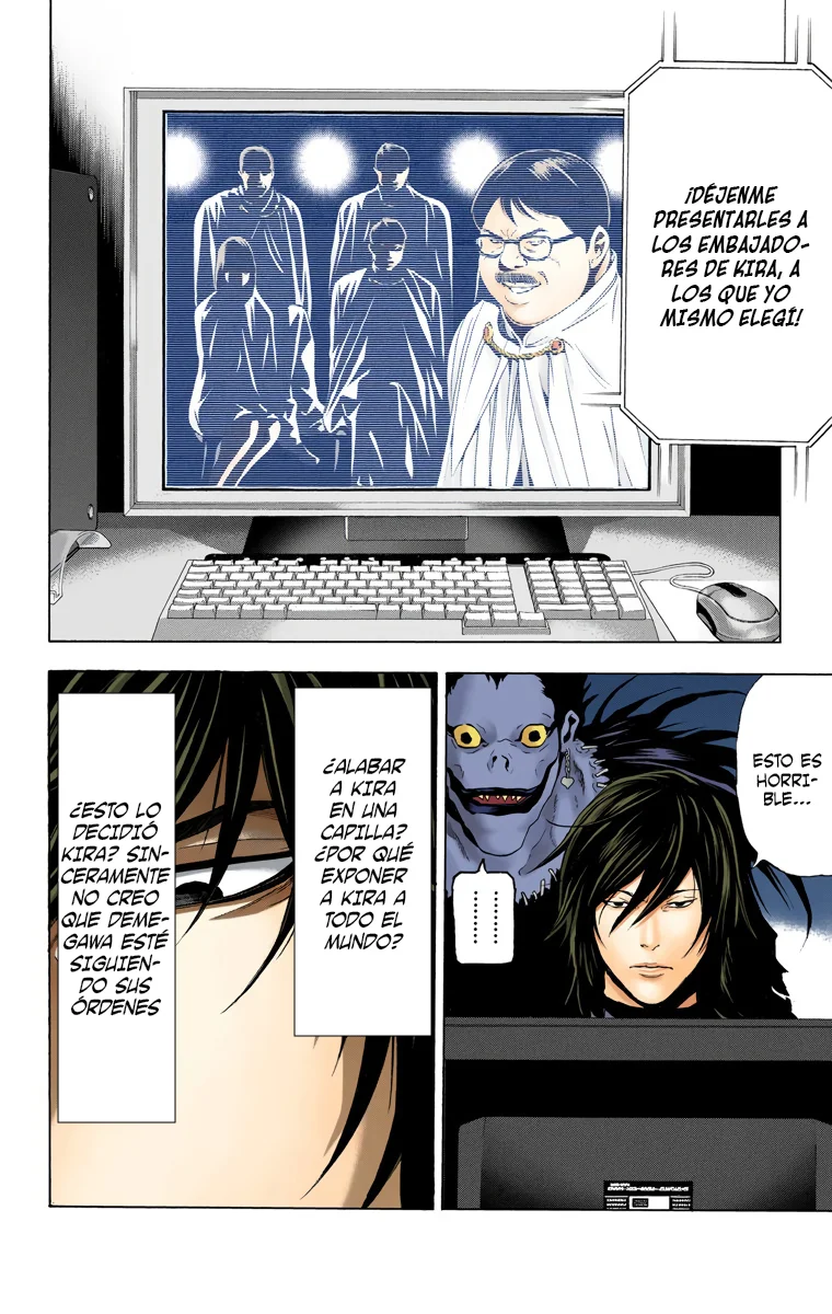 Read Death Note Full Color ES Manga Online
