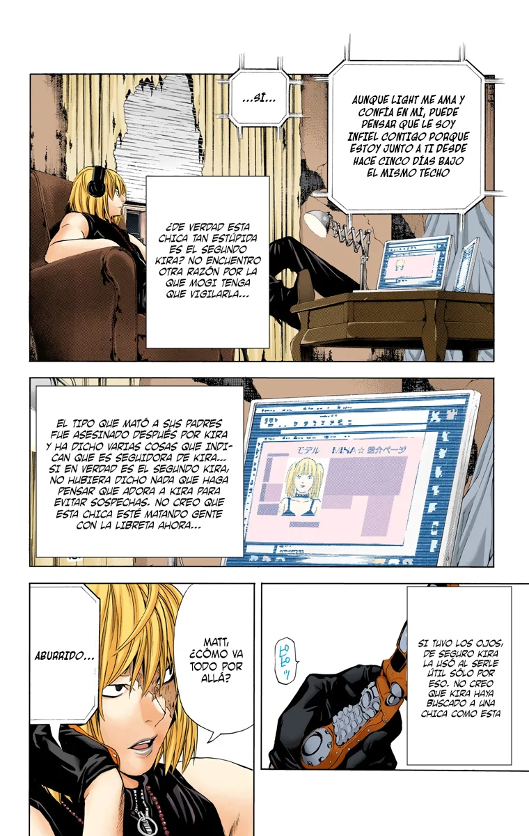 Read Death Note Full Color ES Manga Online