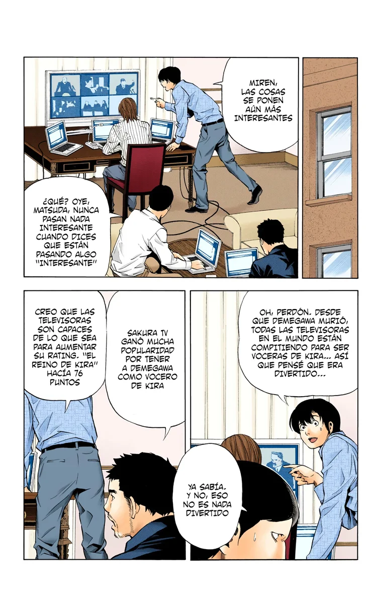 Read Death Note Full Color ES Manga Online