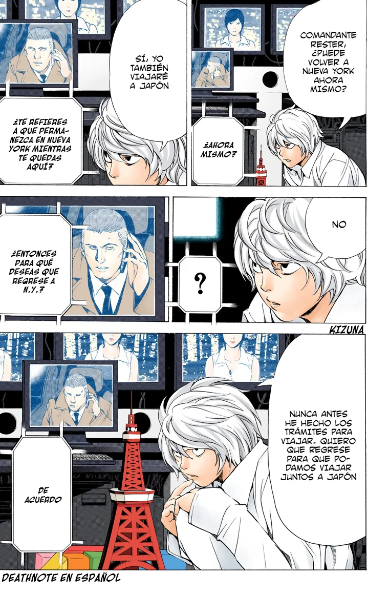 Read Death Note Full Color ES Manga Online