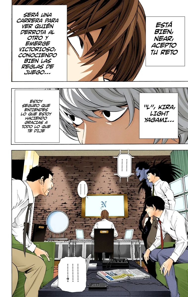 Read Death Note Full Color ES Manga Online