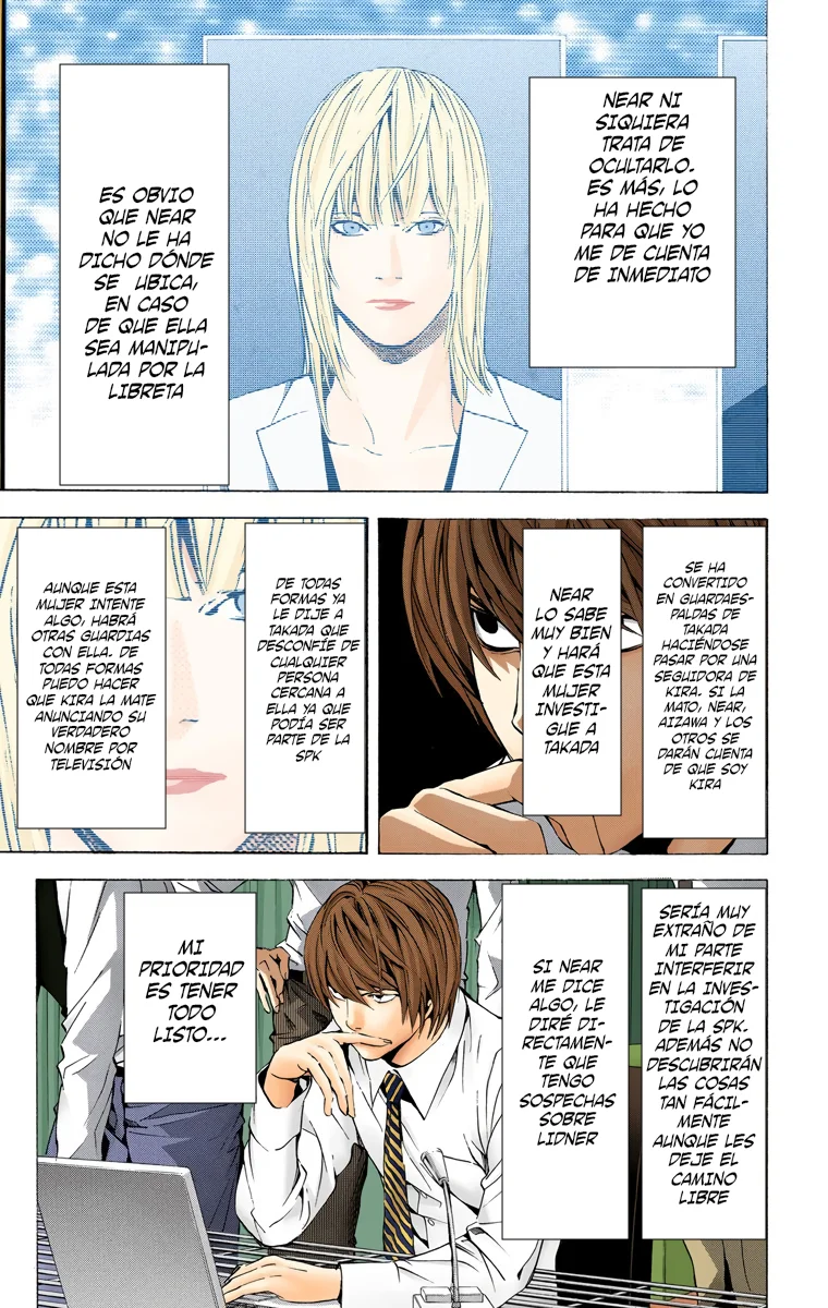 Read Death Note Full Color ES Manga Online