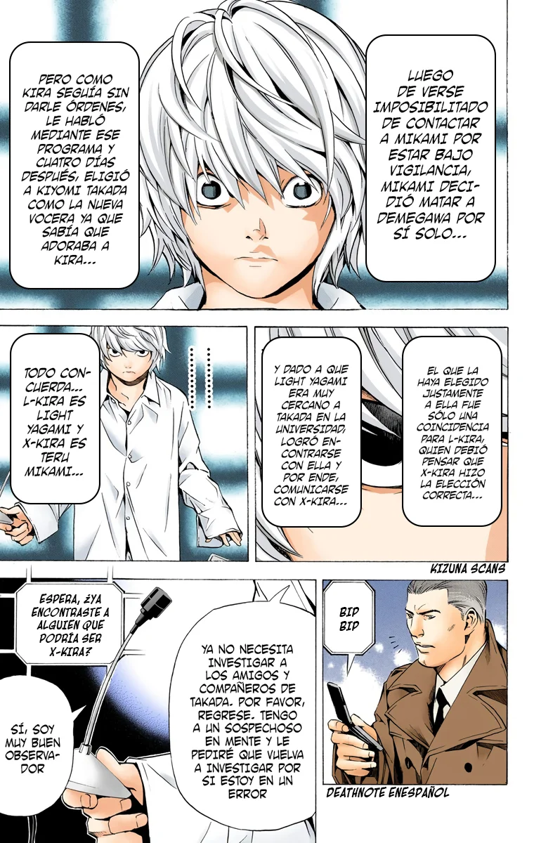 Read Death Note Full Color ES Manga Online