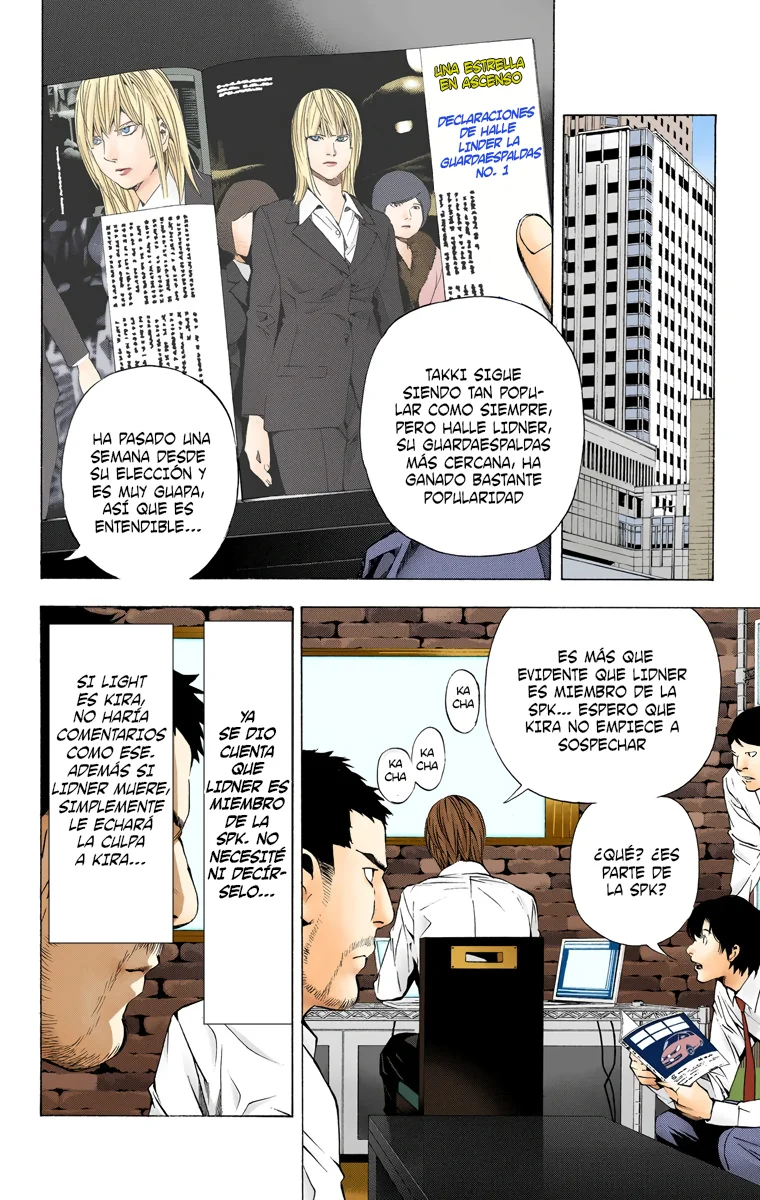 Read Death Note Full Color ES Manga Online
