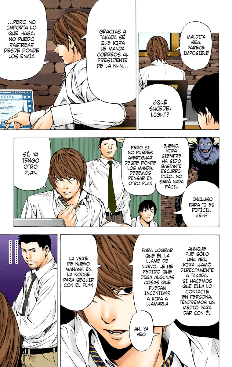 Read Death Note Full Color ES Manga Online