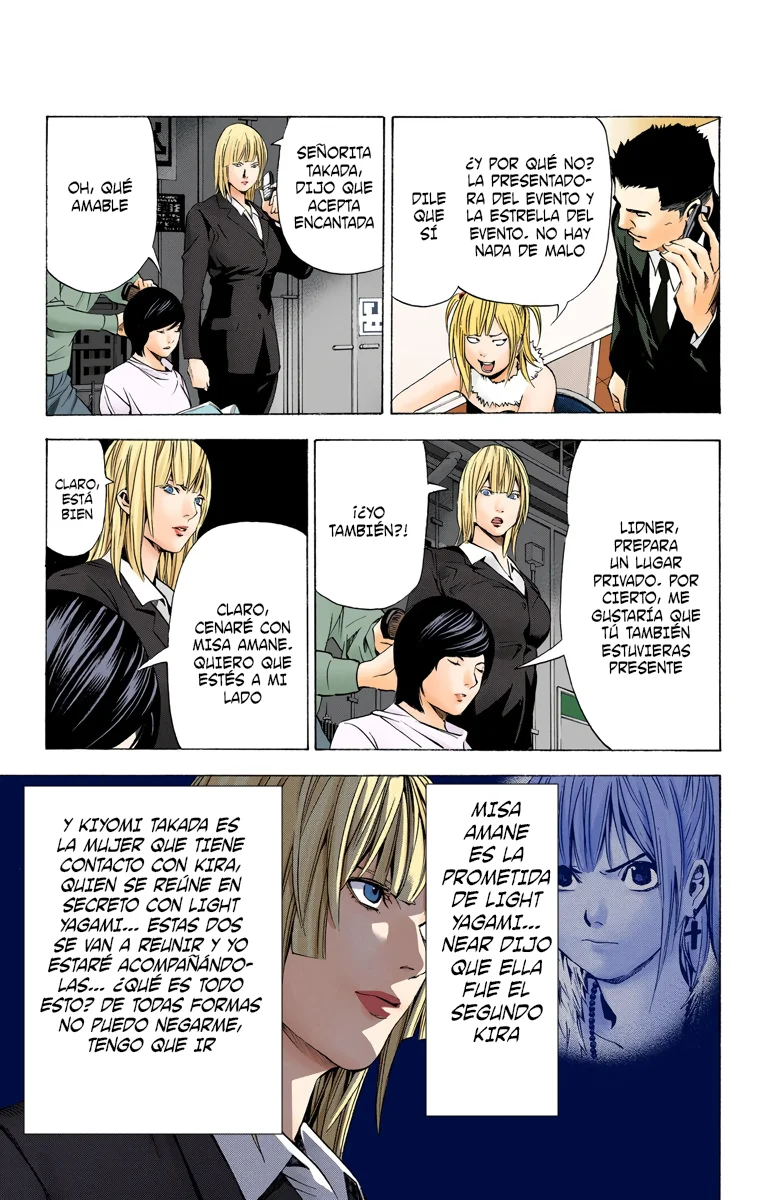 Read Death Note Full Color ES Manga Online