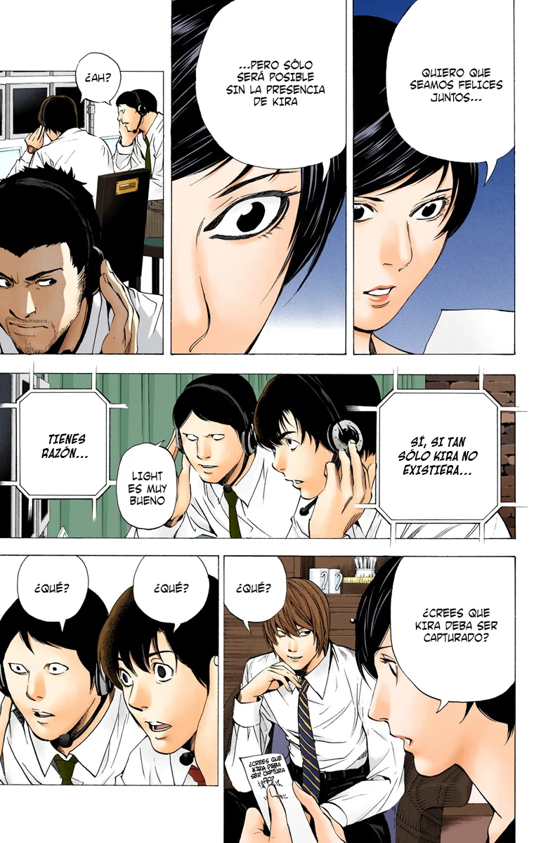 Read Death Note Full Color ES Manga Online