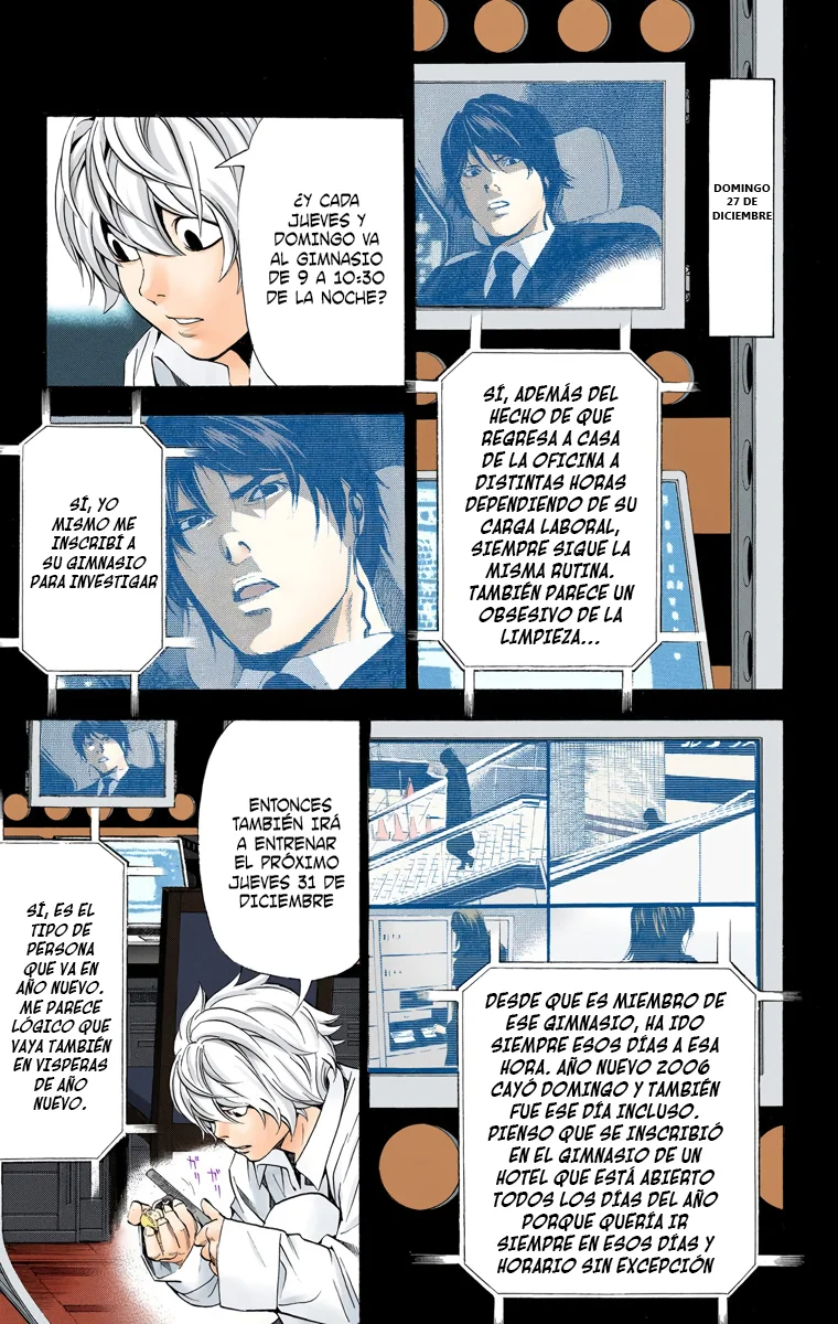 Read Death Note Full Color ES Manga Online
