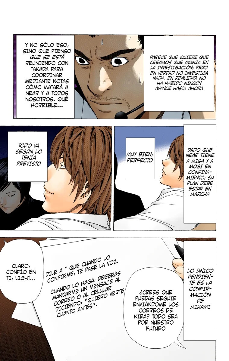 Read Death Note Full Color ES Manga Online