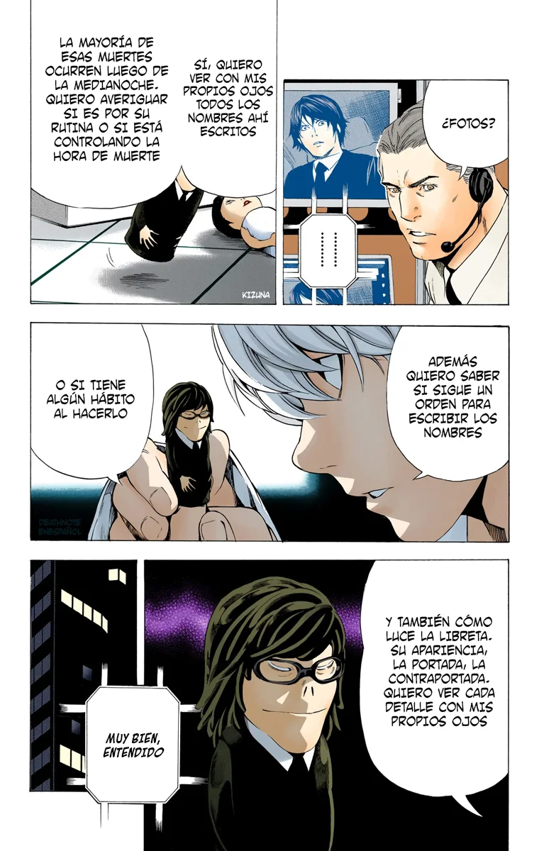 Read Death Note Full Color ES Manga Online