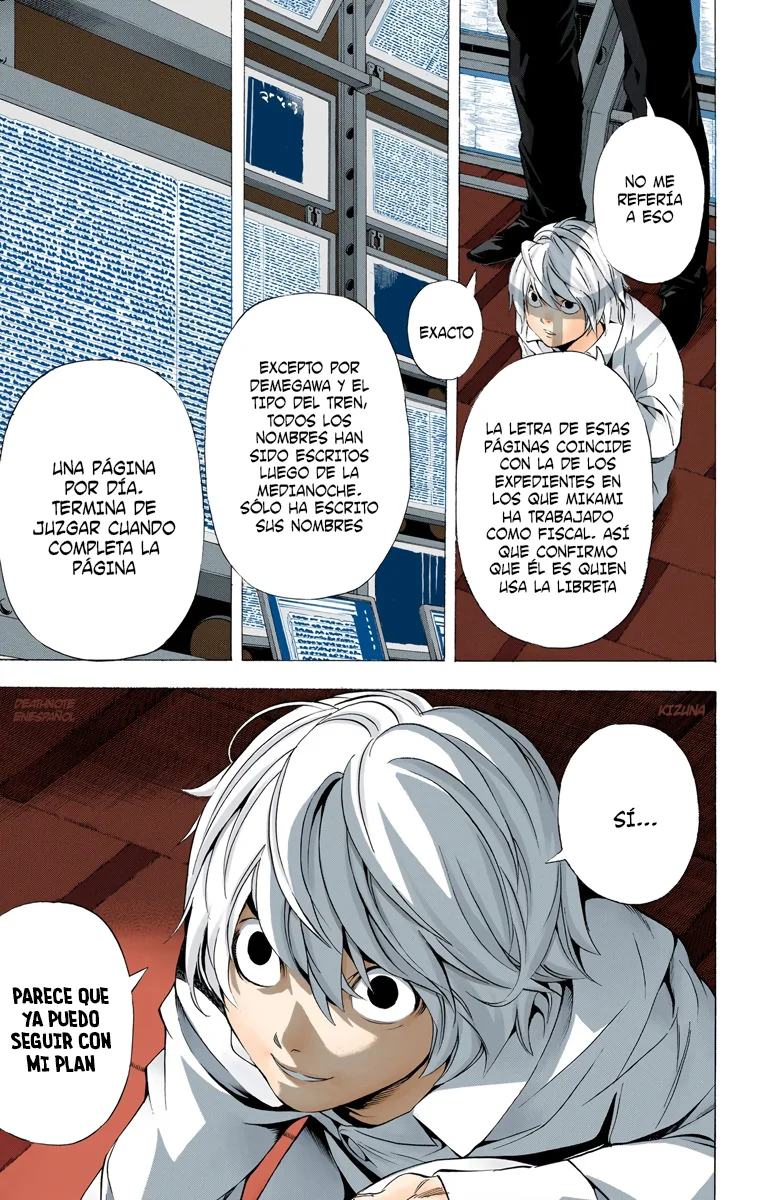 Read Death Note Full Color ES Manga Online