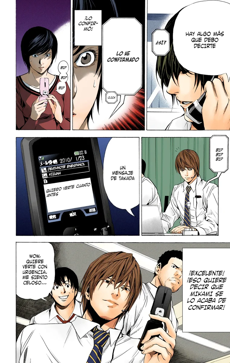 Read Death Note Full Color ES Manga Online