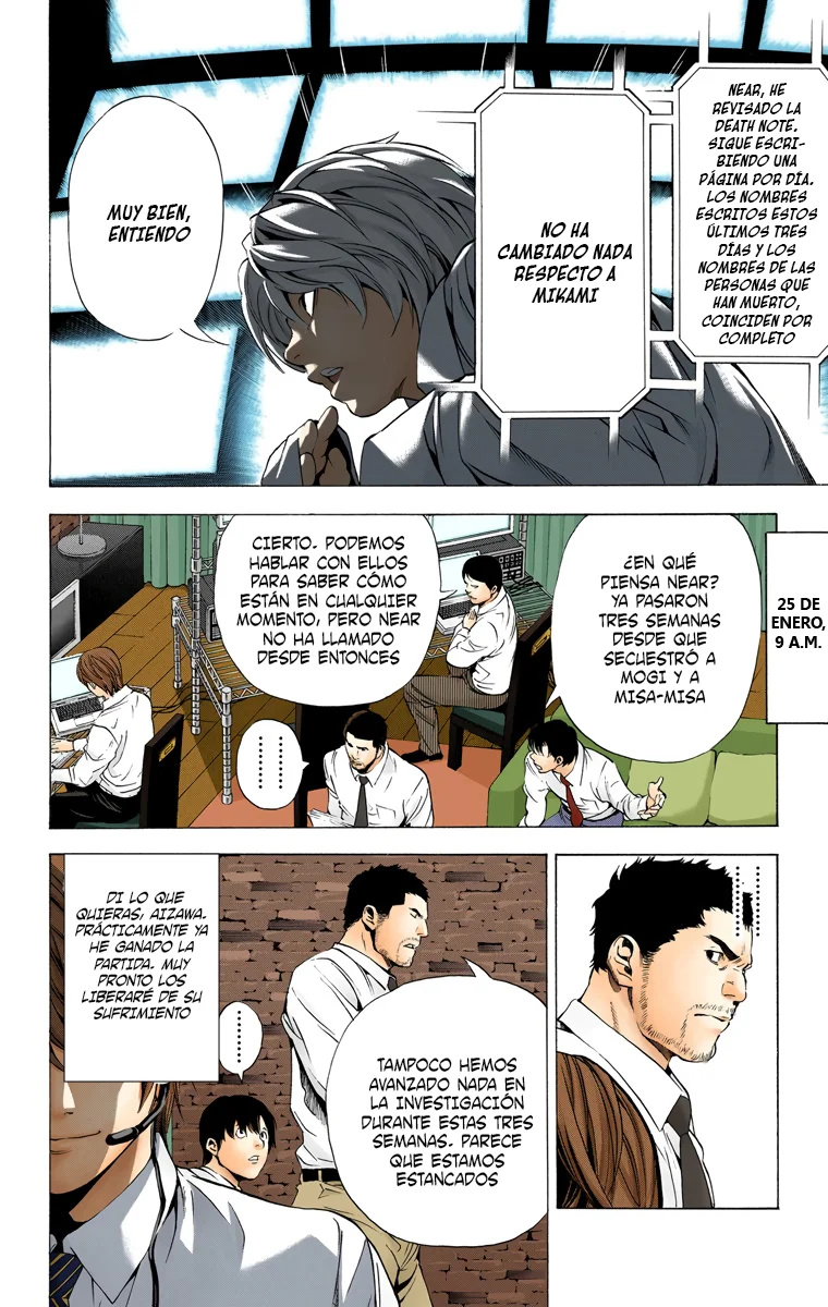 Read Death Note Full Color ES Manga Online