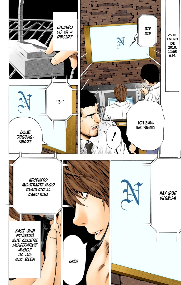 Read Death Note Full Color ES Manga Online