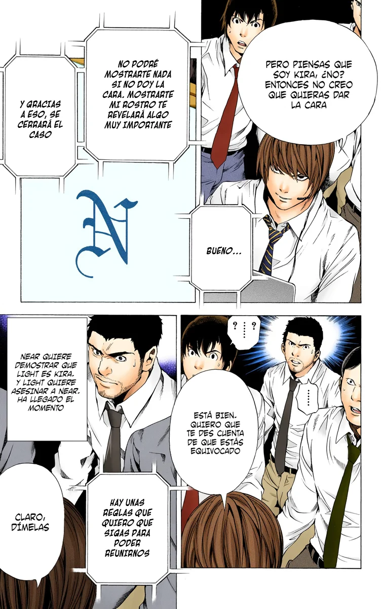 Read Death Note Full Color ES Manga Online