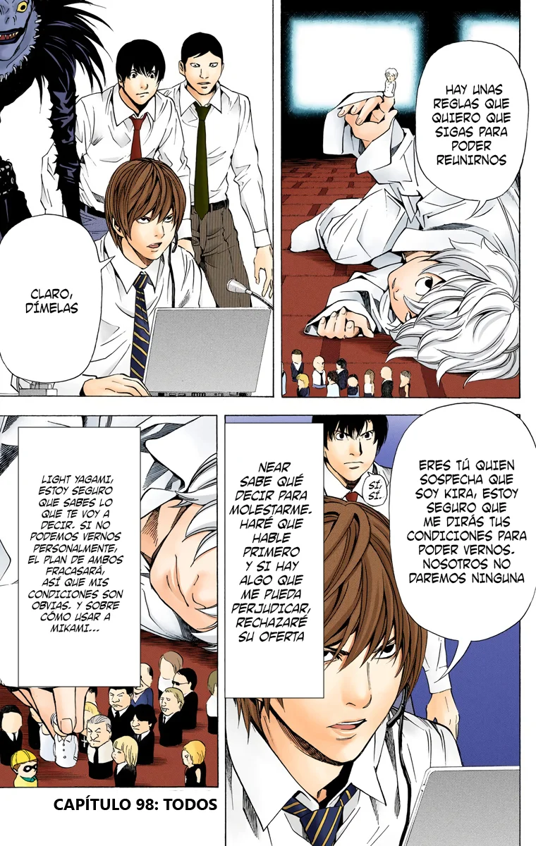 Read Death Note Full Color ES Manga Online