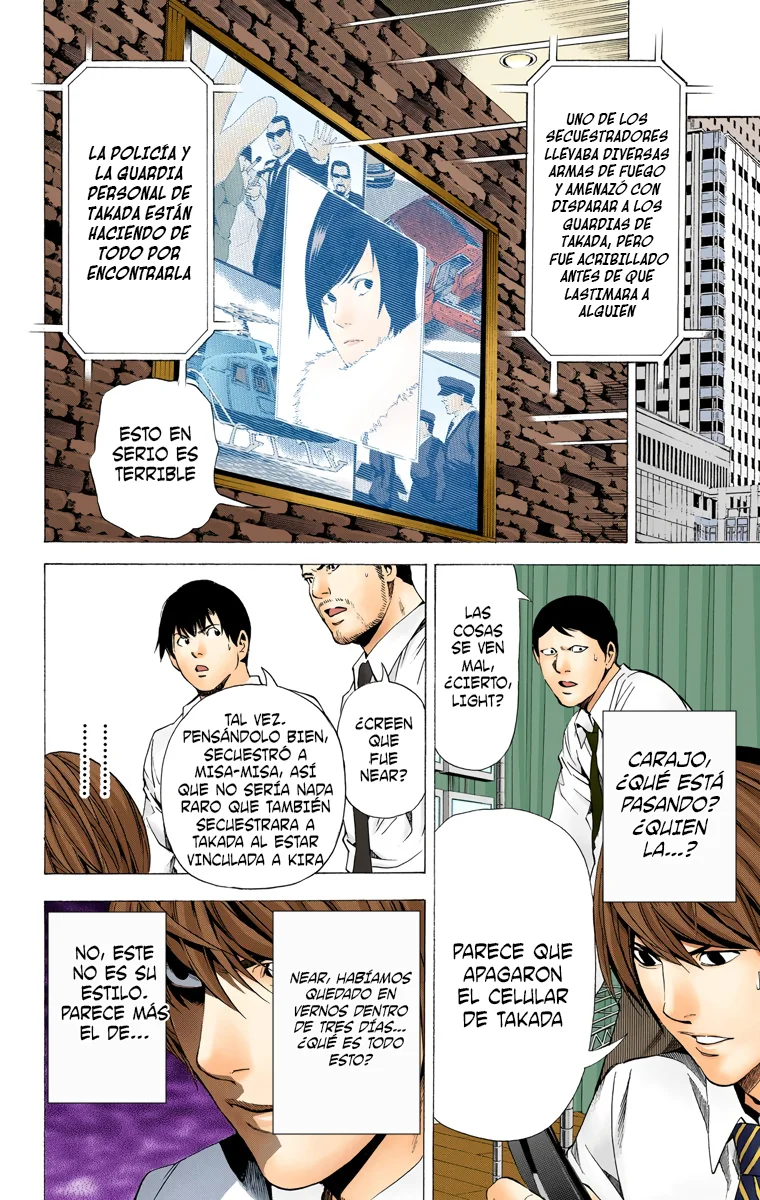 Read Death Note Full Color ES Manga Online