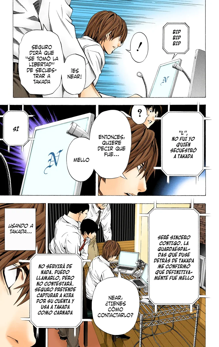 Read Death Note Full Color ES Manga Online