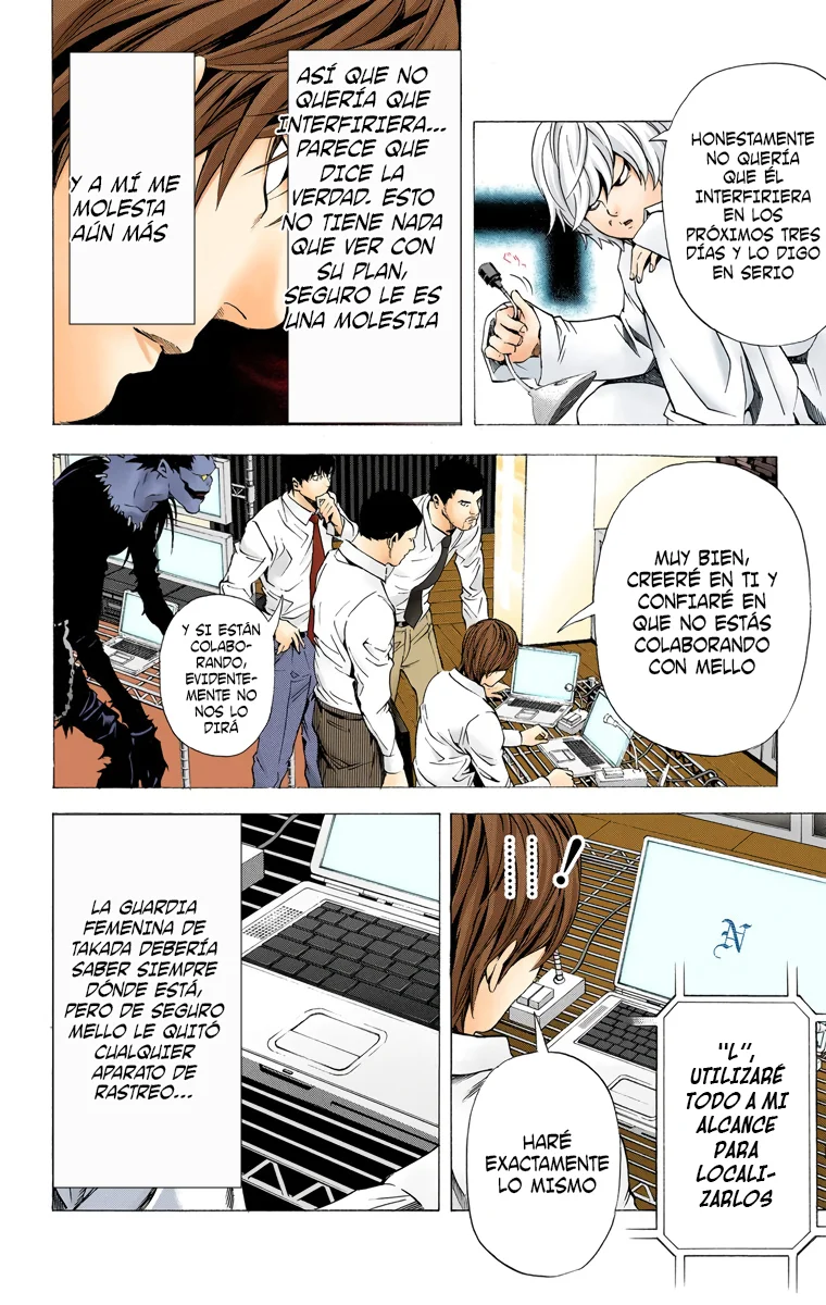 Read Death Note Full Color ES Manga Online