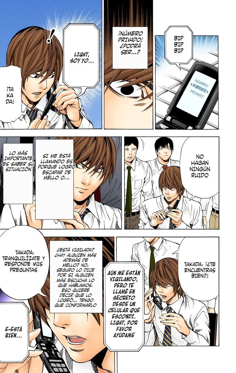 Read Death Note Full Color ES Manga Online