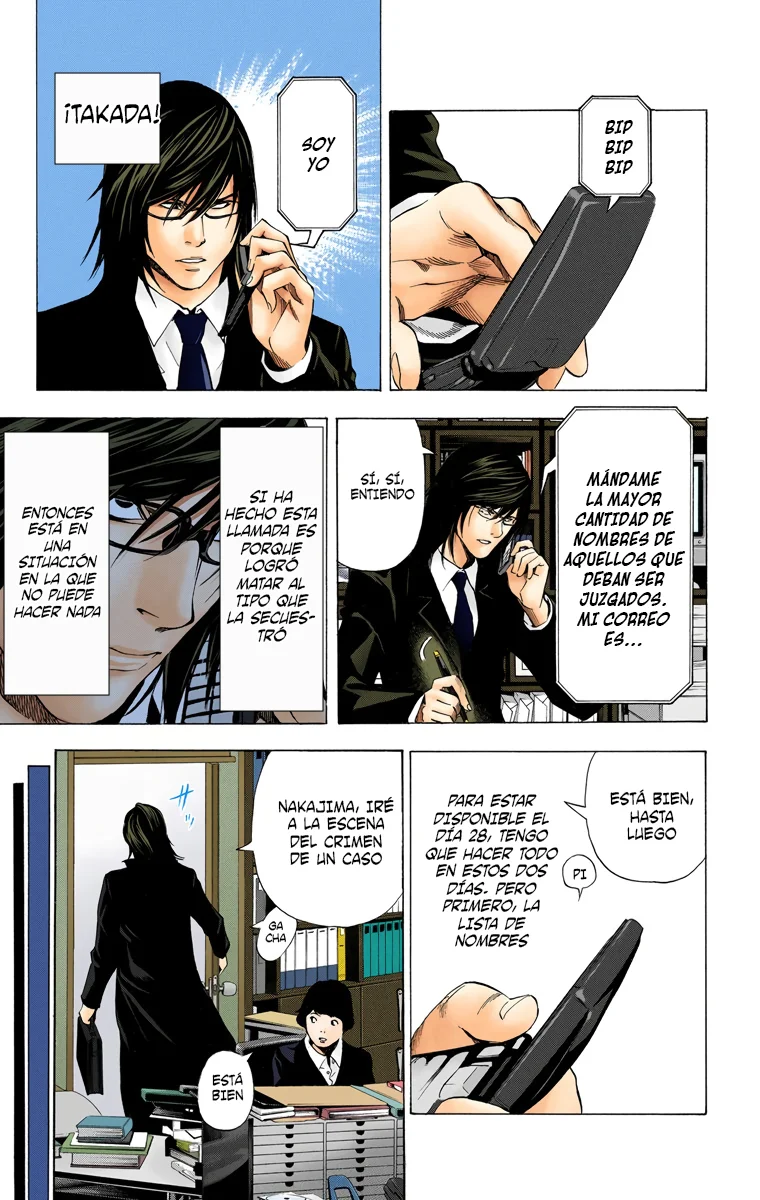 Read Death Note Full Color ES Manga Online