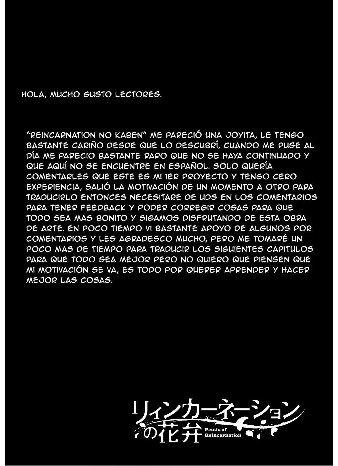 Read Reincarnation no Kaben ES Manga Online