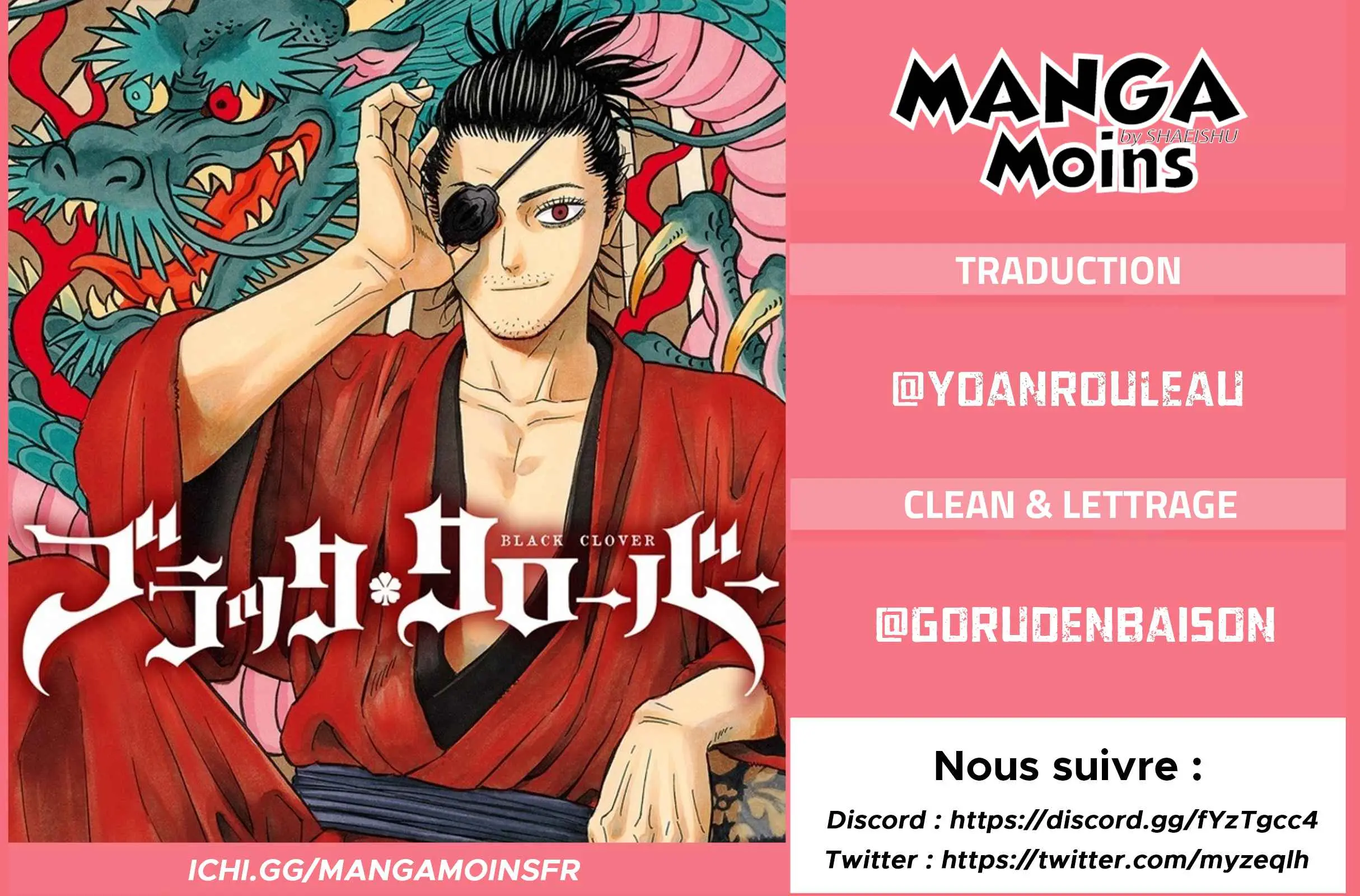 Read Black Clover FR Manga Online