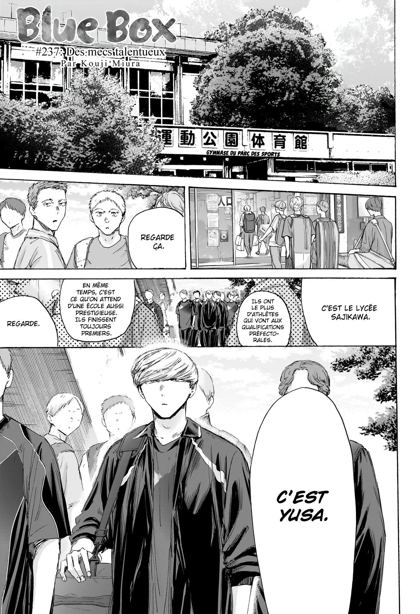Read Blue Box FR Manga Online