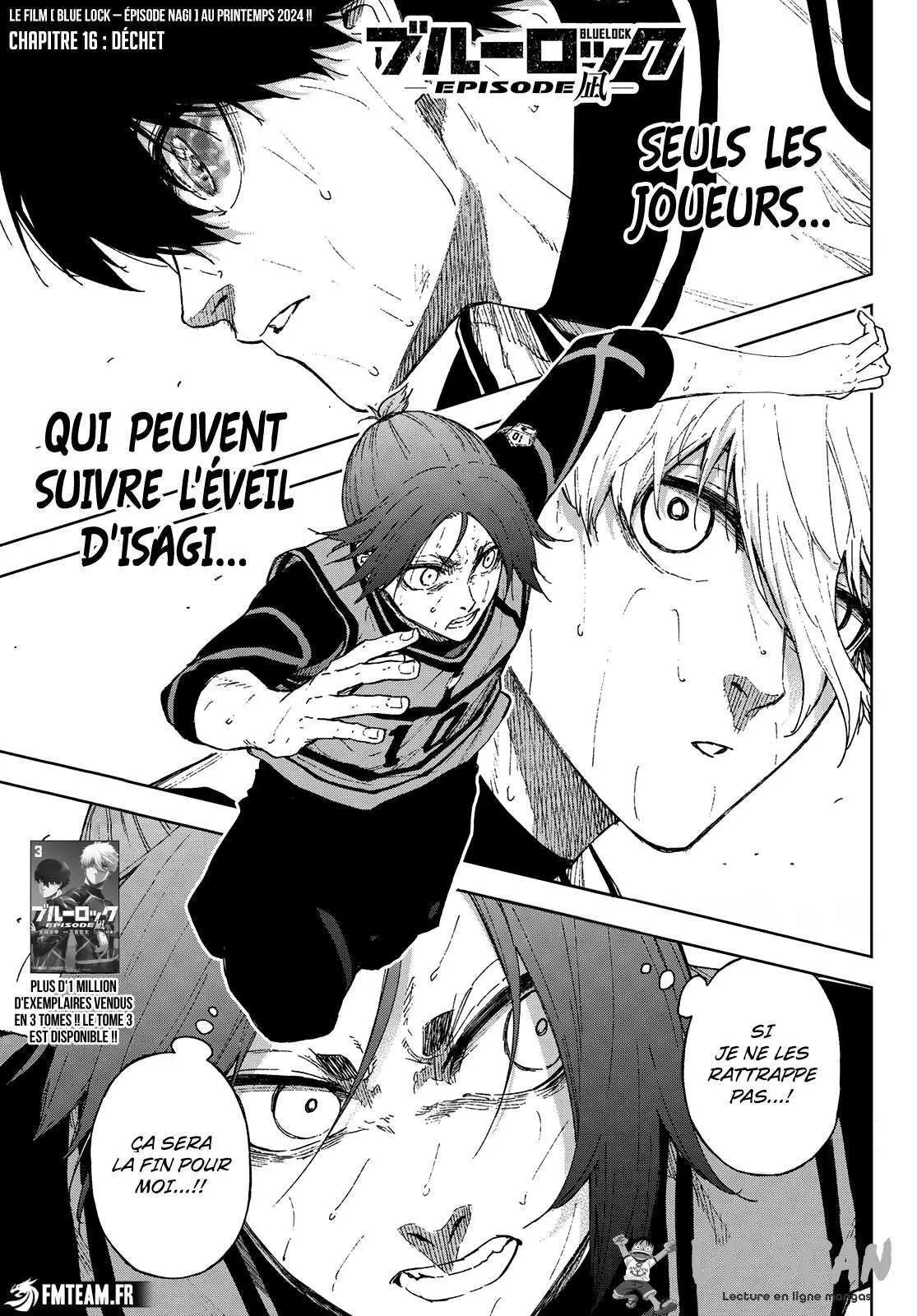 Read Blue Lock Episode Nagi FR Manga Online