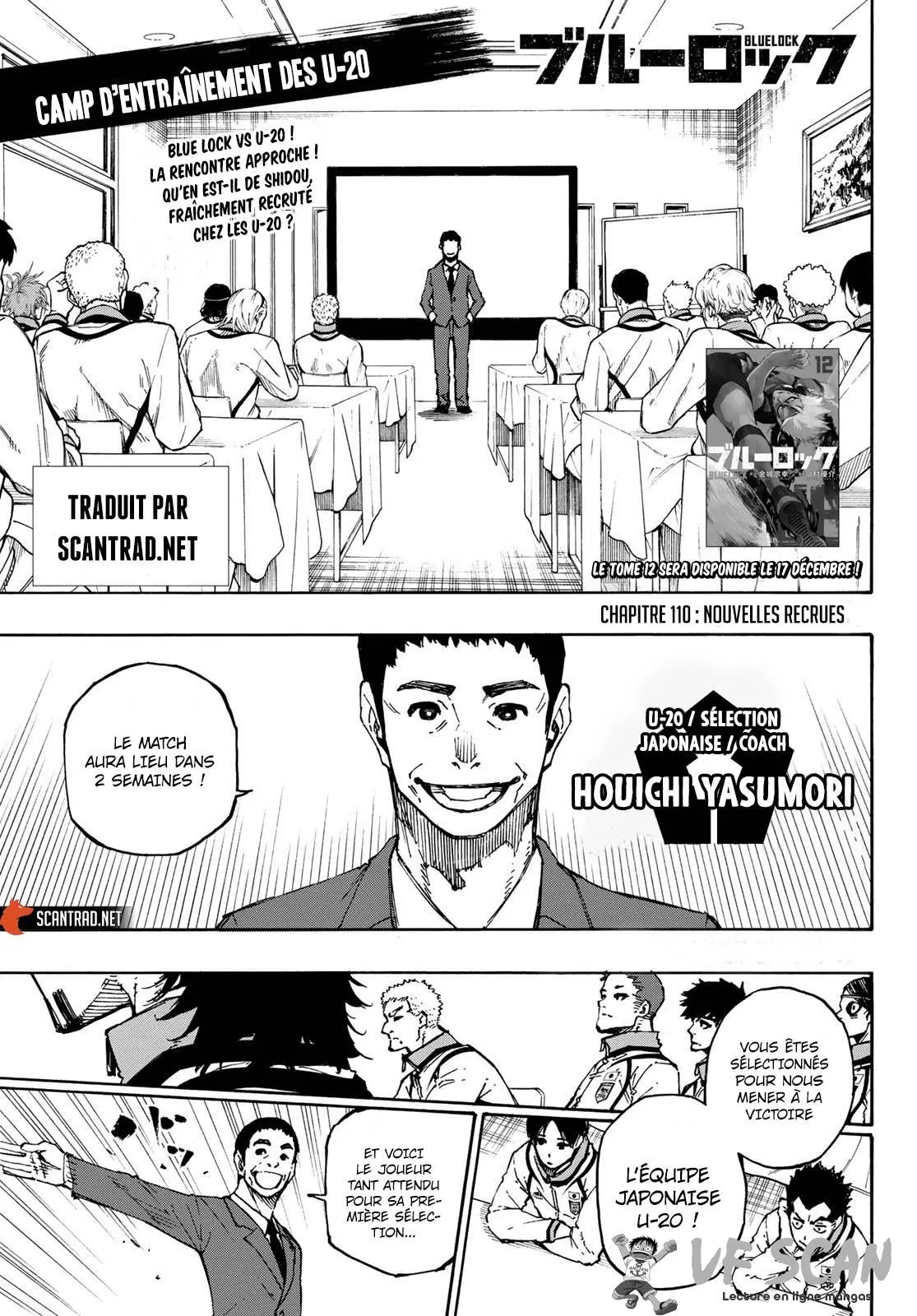 Read Blue Lock FR Manga Online