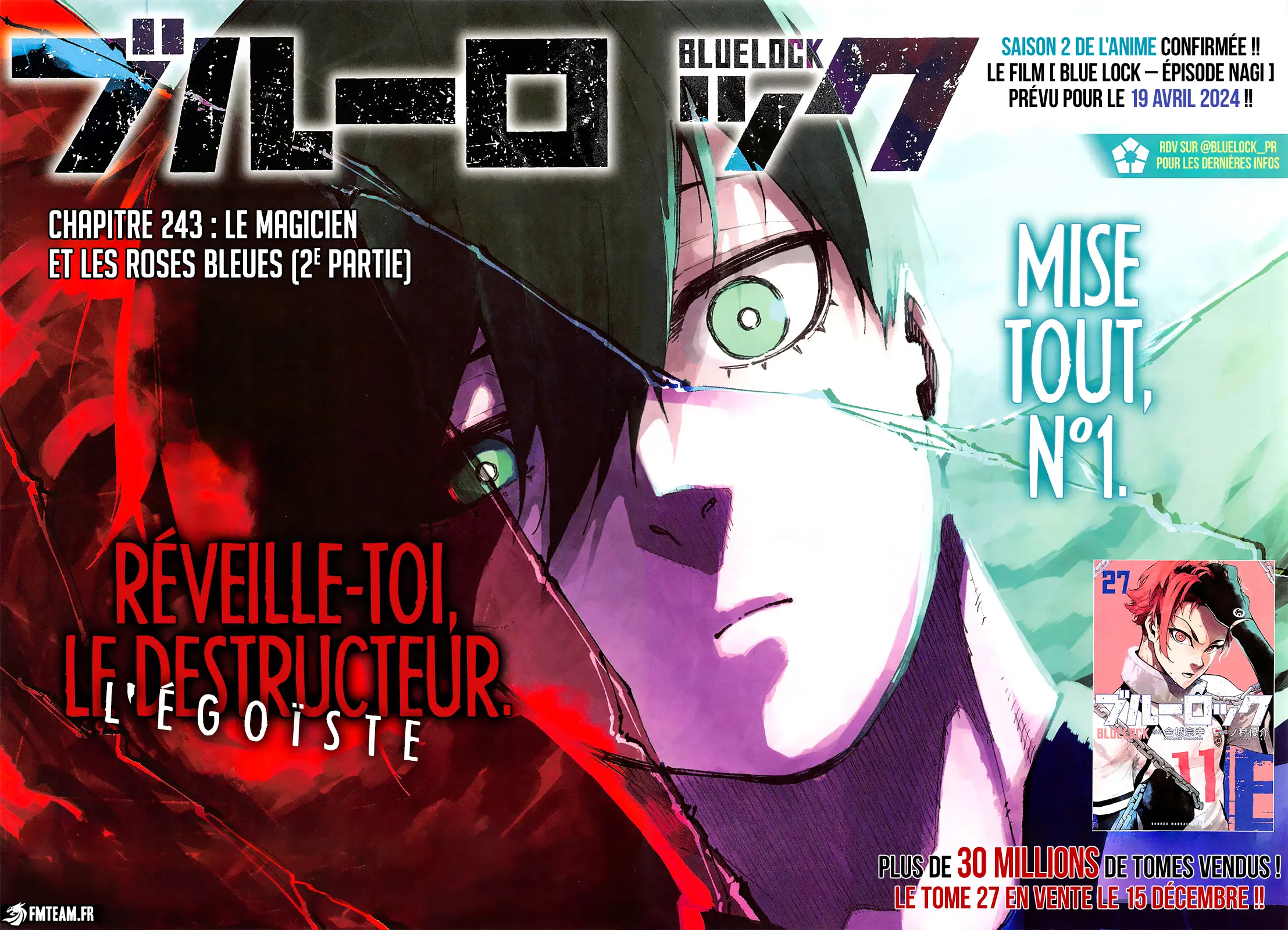Read Blue Lock FR Manga Online