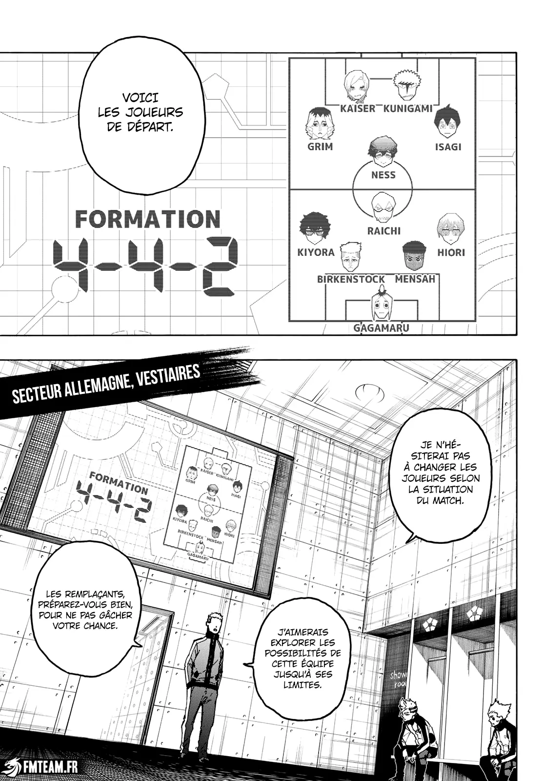 Read Blue Lock FR Manga Online