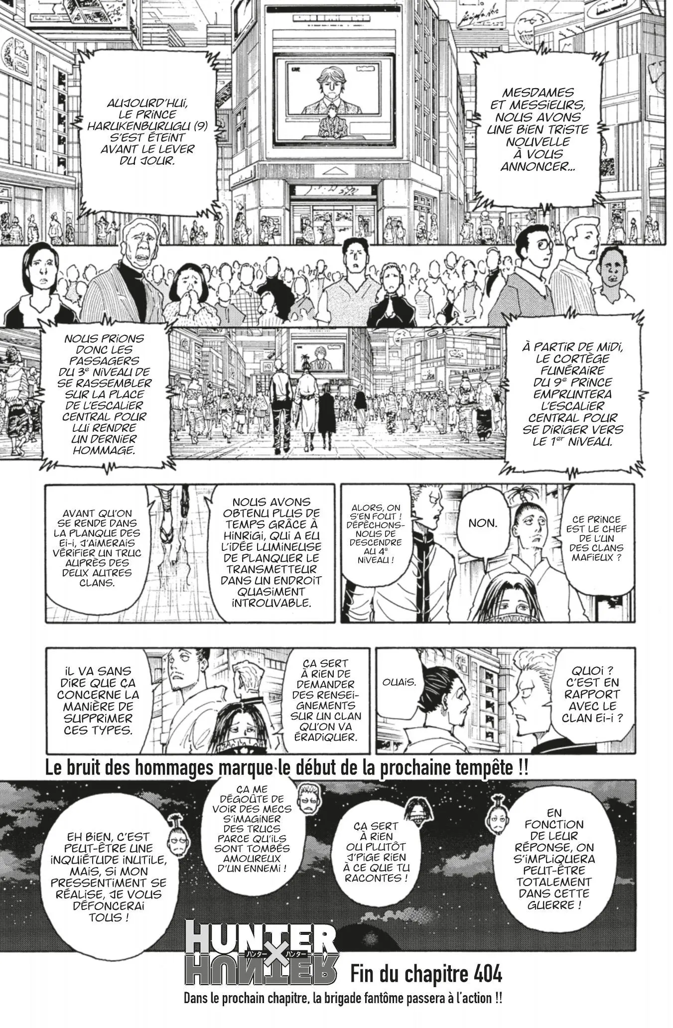 Read Hunter X Hunter FR Manga Online